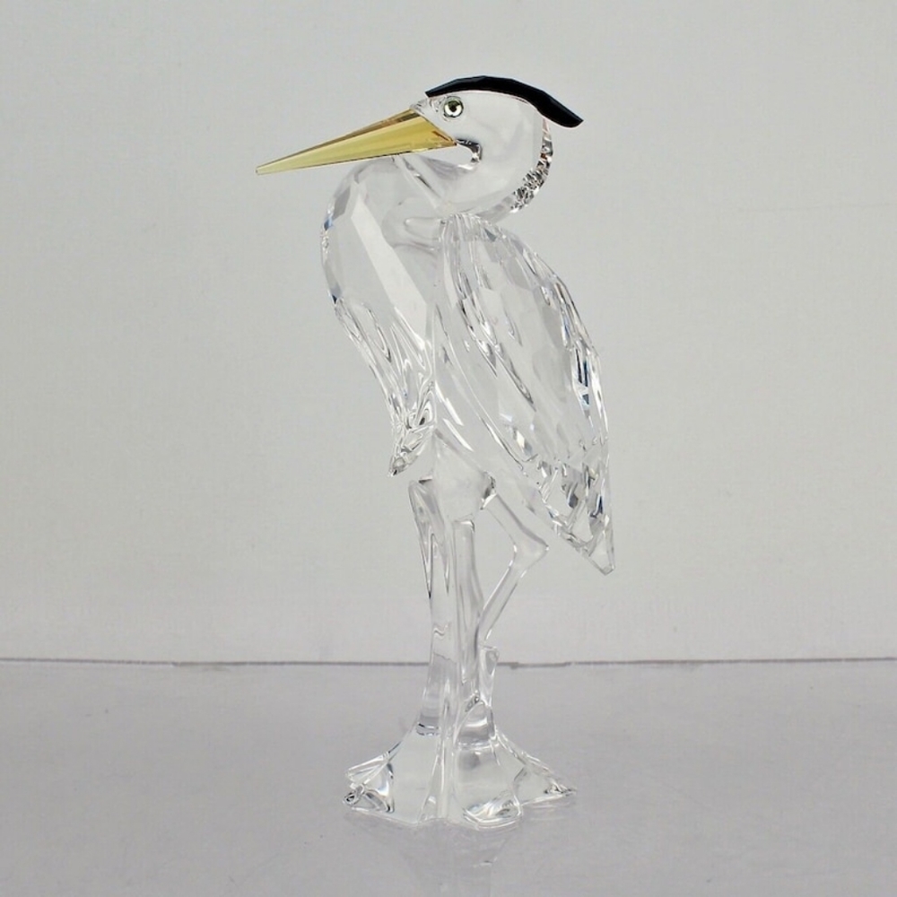 Retired Swarovski Silver Heron Figurine